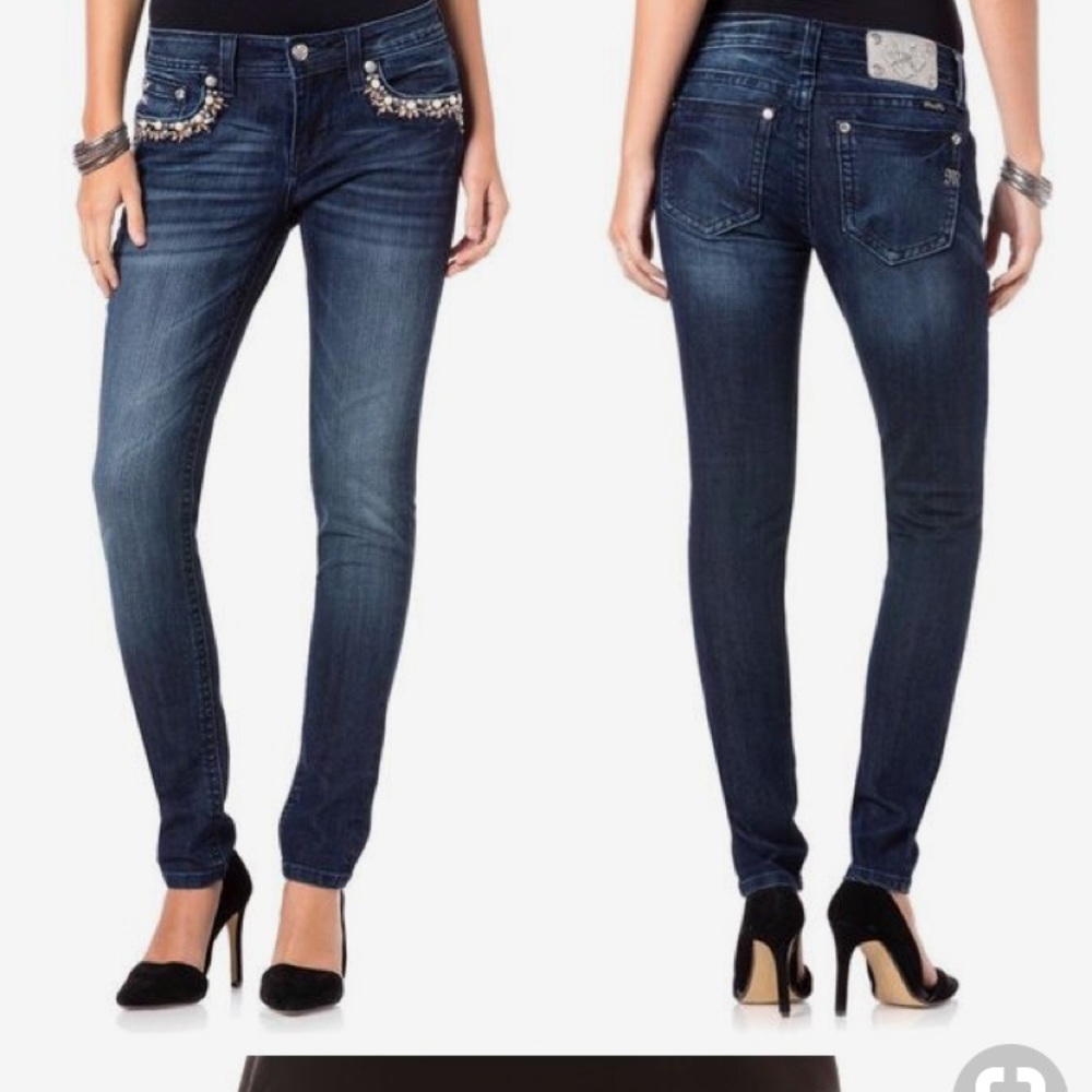 Miss Me Dark Wash Jeans.